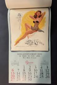 Marilyn Monroe Golden Dreams 1953/4 illustrated calendar ...