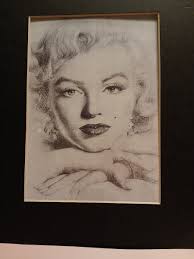 Black And White Framed Marilyn Monroe Art Print | eBay