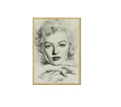 Marilyn Monroe Nice Close Up Portrait Kitchen Fridge Magnet ...