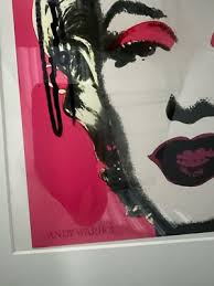 ANDY WARHOL - MARILYN, HAND SIGNED | eBay