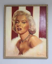 24 x 30 Hand Painted Marilyn Monroe | eBay