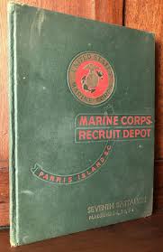 Ca. 1952 souvenir book Marine Corps Recruit Depot, Parris ...