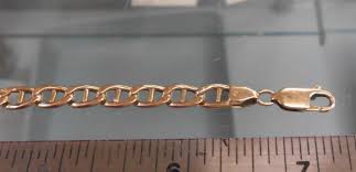 14 KT 7" - MARINER CHAIN BRACELET - 5.48 GRAMS - 3.53 OZT | eBay