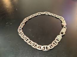 Italian Sterling Silver Bracelet 9.8g | eBay