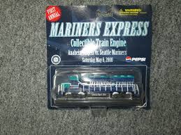Seattle Mariners Express Collectible Train Engine May 6 2000 ...