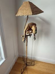 1970 Mario Lopez Torres Monkey Floor Lamp For Sale at 1stDibs