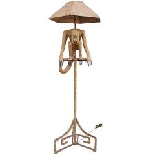 Mario Lopez Torres Wicker Monkey Floor Lamp at 1stDibs | moket floor, mario lopez torres monkey floor lamp, monkey floor lamps