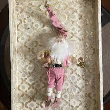 Holiday | Pink Christmas Fairy Santa Claus | Poshmark