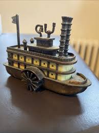 Antique Vintage Mark Twain Steam Boat Pencil Sharpener made in Hong Kong | eBay