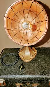 Vintage Industrial Light, Glow Heater Blue Line Montgomery ...