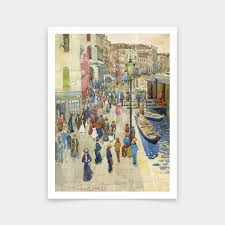 Maurice Prendergast,venice, 1898,art Prints,vintage Art,canvas Wall Art,famous Art Prints,v6403 - Etsy