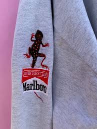 As-is Vintage Marlboro Adventure Team Lizard Arm Embroidery ...