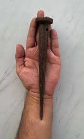 Vintage Long Iron Marlin Spike Rope Splicing Marine Sailor ...