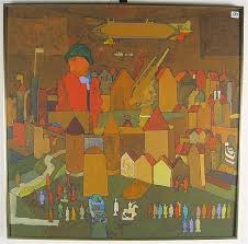 Lot - BENNET NORRBO OIL ON PANEL (American/Portland, 20th Century)