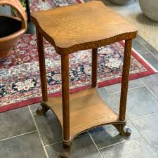 Tiger Oak Table - Ocean Springs Mercantile