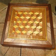 Louis Cube Parquetry Box - Etsy