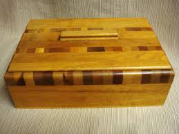 Lovely Handcrafted WOOD MOSAIC BOX - perfect for so many uses | eBay