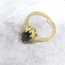 Handmade Emerald Ring: 925 Sterling Silver Wedding ...