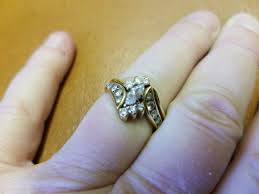 14 K Gold Wedding Set Size 6.75 - 2 Grams of Gold | eBay