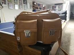 Marsand Camel Vinyl Camera Bag | eBay