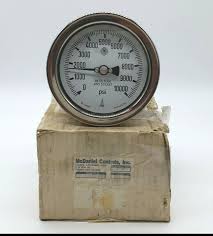 McDaniel Controls 316 SS Tube and Socket Pressure Gauge | eBay