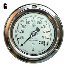 McDaniel Controls 4" All Stainless Steel Gauges