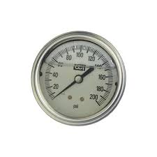 OCI Instruments 3034B 200L | Liquid-Filled Pressure Gauge 1 ...
