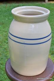 Vintage Pottery Crock Double Blue Stripe Unmarked Rustic Primitive Kitchen Decor Stoneware Container Panchosporch - Etsy Australia