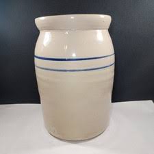 Butter Churn Crock In Antique Ceramic & Porcelain Crocks for sale | eBay