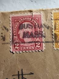 Vintage Scott#? US Stamp 1923 10c James Monroe / 2c Washington Used - #5856 | eBay