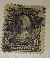 US Stamp #306 - Series of 1902-03 8¢ Martha Washington, Used ...