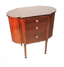 Mahogany Martha Washington Sewing Stand