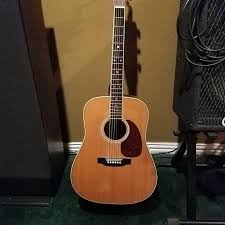 Martin Guitar - Waylon Jennings 1946 D-28. Classic style 28 herringbone Inlay on its spruce top and Brazilian rosewood on the back and sides. This was the 42nd D-28 built in 1946. #