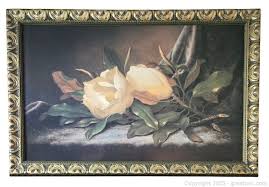 Enhanced Magnolia Framed Art Print Auction | Gleaton's ...