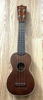 1930s-40s Mahogany-Martin Style 2 Soprano Ukulele with Case & Songs! Bar Frets! | eBay