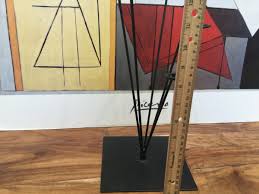 square metal base Tabletop Wine Glass Rack 19" tree. Holds 6 ...