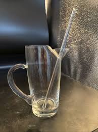 Short Handled Martini Pitcher With Tall Glass Stirrer | eBay