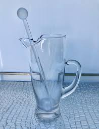 Vintage, 1960's, 9 Piece Cocktail Set With 6 Federal Glass ...