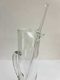 Vintage Tall Glass Martini Pitcher With Glass Stirrer ...