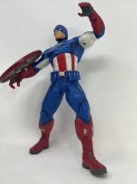 Captain America Ultra Strike Action Figure 10" Posable w/ Battle Sounds EUC | eBay