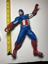 2012 Marvel Shield Throwing CAPTAIN AMERICA Action Figure With Sound-No Shield | eBay