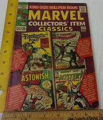 Marvel Collectors' Item Classics 1 VG+ comic book 1960s ...