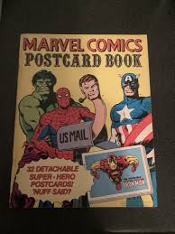 Vintage Marvel Comics Postcard Book. Complete VG | eBay