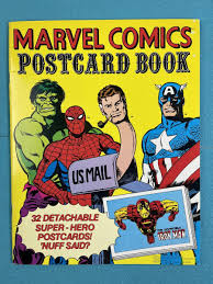 Marvel Comics Postcard Book 1978 complete unused VF | eBay