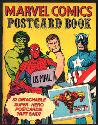 Marvel Comics Postcard Book 1978-32 Marvel Super-Hero ...
