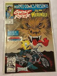 1992 Marvel Comic Book; Ghost rider and the werewolf issue ...