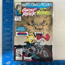 Marvel Comic Presents Ghost Rider & The Werewolf Wolverine ...