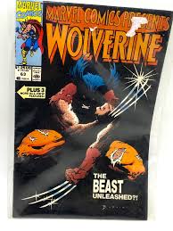 MARVEL COMICS PRESENTS Wolverine #63 1990 The Beast ...