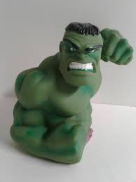 Incredible Hulk Bust Moulded Hard Plastic Coin Bank Marvel ...
