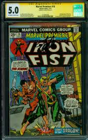 Marvel Premiere 16 CGC SS 5.0 Stan Lee Signed 7/1974 2nd Iron Fist OW/W | Western India Cinematographers Association